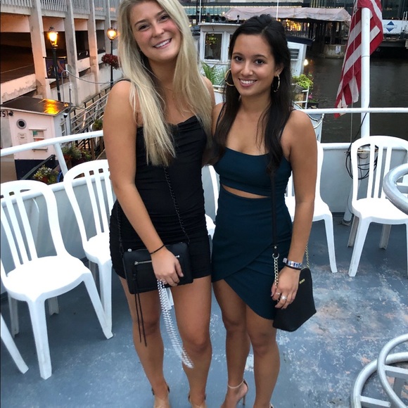 Lulu’s Cutout On The Town Cutout Bodycon Dress - Picture 7 of 9